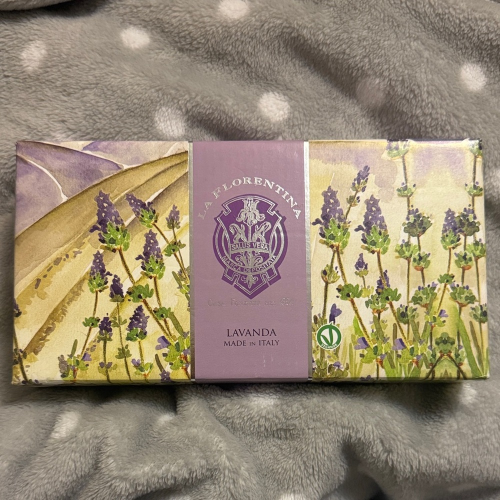 La Fiorentina Lavanda Bath Soak - Purple and Green
